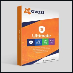 Avast Ultimate – 1 Year, 1 Device | Complete 4-in-1 Antivirus, VPN, Cleanup & Password Bundle