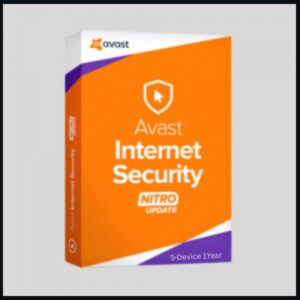 Avast Internet Security – 1 Year, 5 Devices | Advanced Firewall, Ransomware Shield & Safe Banking (Nitro Update)