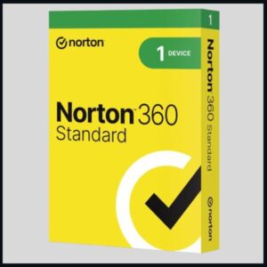 Norton 360 Standard – 1 Year, 1 Device | Comprehensive Antivirus & Online Privacy Protection