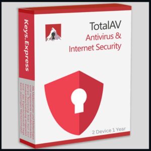 TotalAV Antivirus & Internet Security – 1 Year, 2 Devices | Essential Antivirus & Online Protection